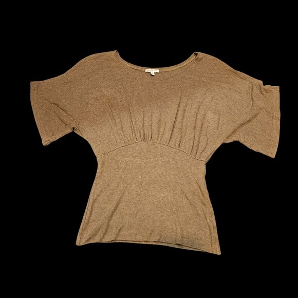 Bordeaux Women’s Dolman Sleeve Top Size Small Taupe - Picture 1 of 4